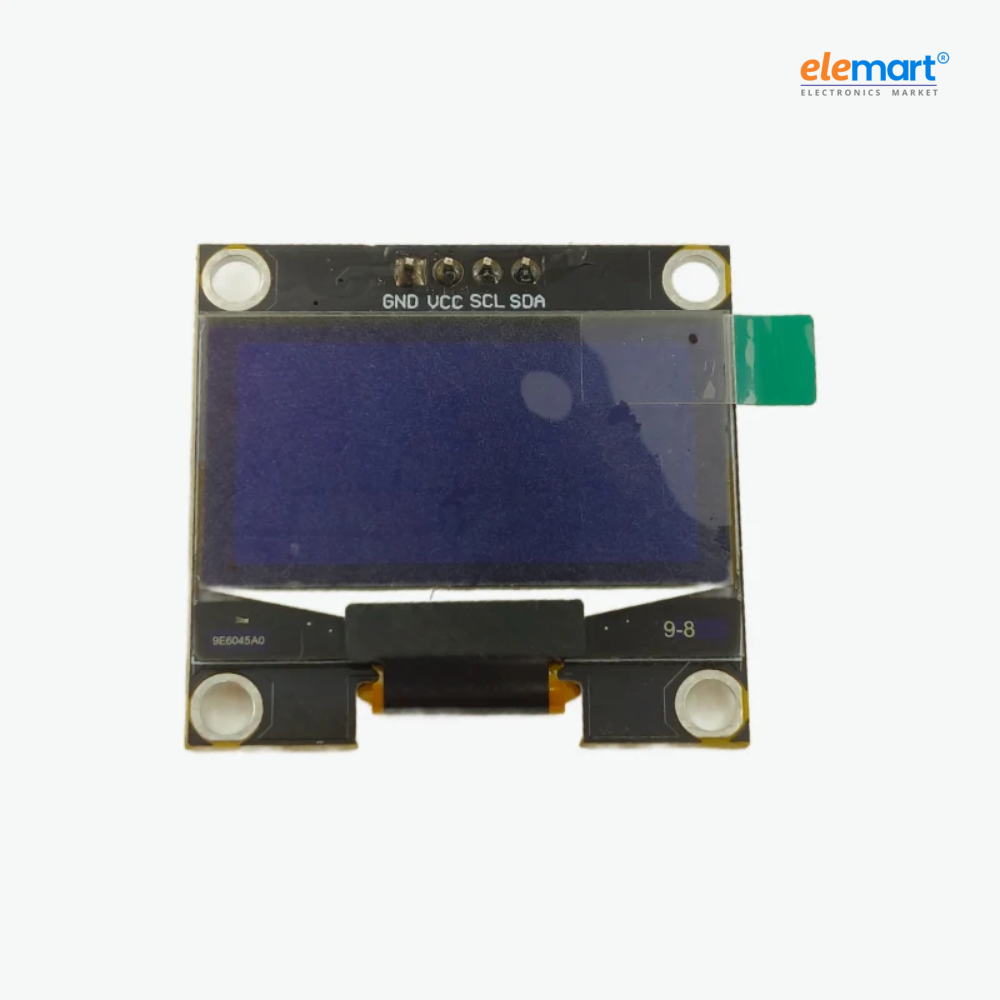 1.3 Inch OLED Display Module, 128x64 Resolution, I2C Interface, Monochrome OLED Screen, SSD1306 Driver for Arduino