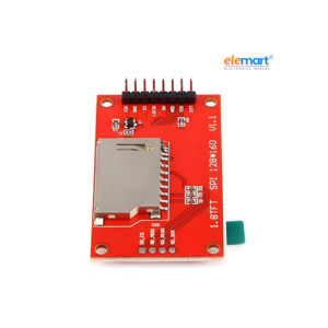 1.8 Inch TFT LCD Display Module, 128x160 Resolution, SPI Interface, 4 IO Pins, High-Resolution Color Screen for ESP32, Arduino Uno & DIY Electronics Projects
