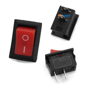 SPST Rocker Switch (Pack of 5)