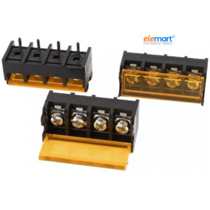 4 Pin Barrier Terminal Block Connector – 9.5 mm (Pack of 2)