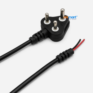 3 Pin Power Supply AC Extension Cord Power Cable 180v to 240v AC 5A - 1.3 meter
