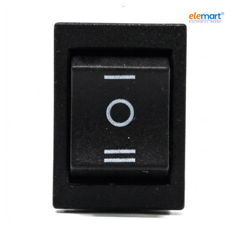 10A 250V DPDT ON-OFF-ON Rocker Switch