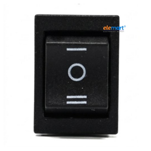 10A 250V DPDT ON-OFF-ON Rocker Switch