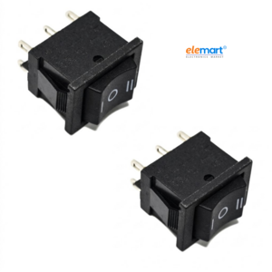 10A 250V DPDT ON-OFF-ON Rocker Switch