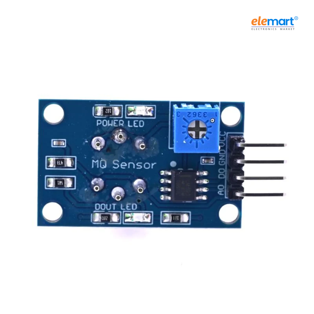 MQ-9 Gas Sensor Module for Carbon Monoxide, Methane and LPG