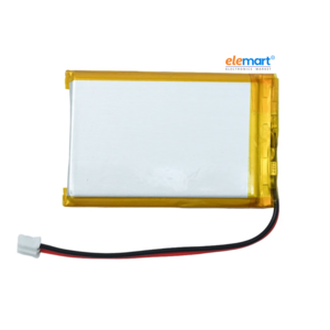 2000mAh 3.7V Micro LiPo Battery pack with PCB and 75mm Cable
