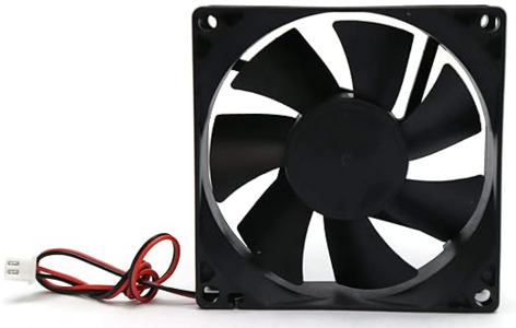 Electronicspices DC 12V Cooling Fan for PC Case CPU Cooler Radiator WITH (JST CONNECTOR)