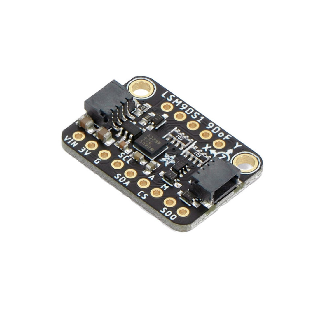 Adafruit LSM9DS1 Accelerometer + Gyro + Magnetometer 9-DOF Breakout ...
